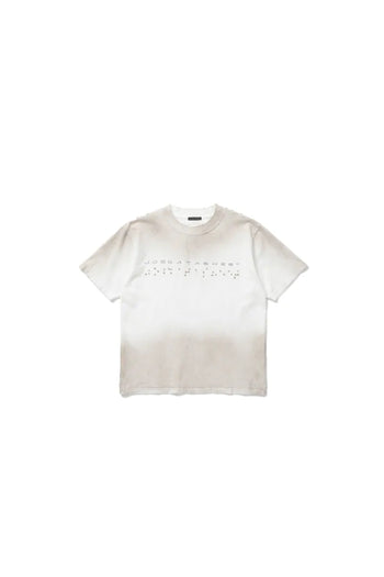 JOBDATASHEET - Embossed Braille Tee - White D49