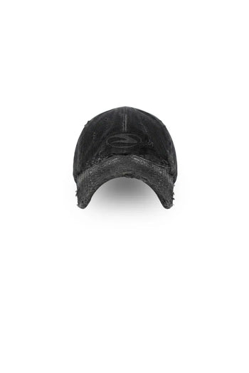 JOBDATASHEET - Distressed Washed Cap - Black D47