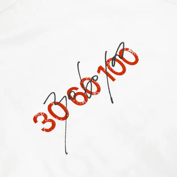 Apostle - SOM-03 "A HUNDRED TIMES" Graphic TEE - White
