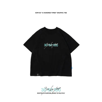 Apostle - SOM-03 "A HUNDRED TIMES" Graphic TEE - White