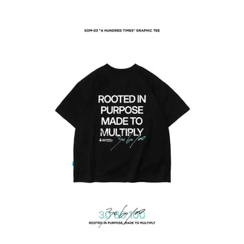 Apostle - SOM-03 "A HUNDRED TIMES" Graphic TEE - White