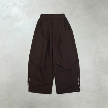 SATIVA STUDIO - DP-02 “Aeroshape” Utility Track Pants - Mocha