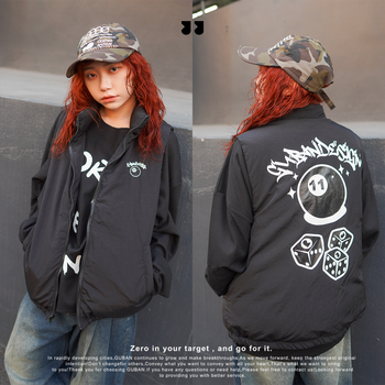 “MADE 𝗚𝘂𝗯𝗮𝗻 " 原創 雙面 羽絨 麵包 背心 塗鴉