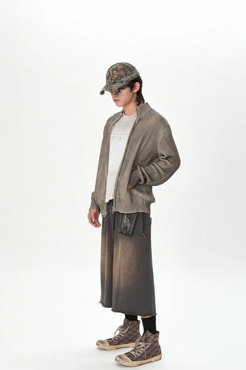 JOBDATASHEET - Distressed Washed Cropped Pants D51