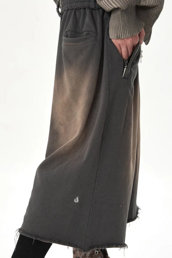 JOBDATASHEET - Distressed Washed Cropped Pants D51