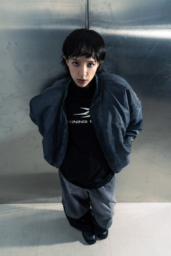 WBI 24SS EPS-02 / WBI  Denim tactical faux two-piece patchwork pants