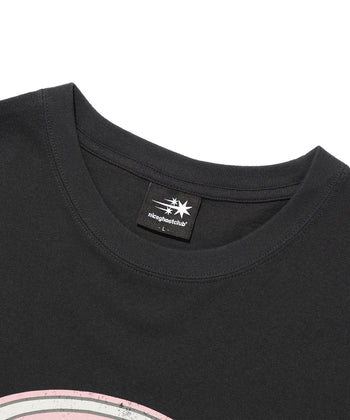 NICEGHOSTCLUB - OVAL 3STAR LOGO TEE 橢圓圖案T恤 [炭灰] T-N228