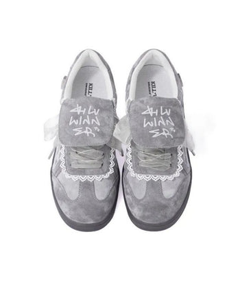 Killwinner 德訓鞋 麂皮 石灰 張員瑛同款