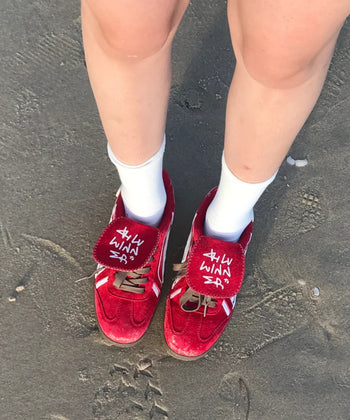 Killwinner 德訓鞋 麂皮紅絲絨