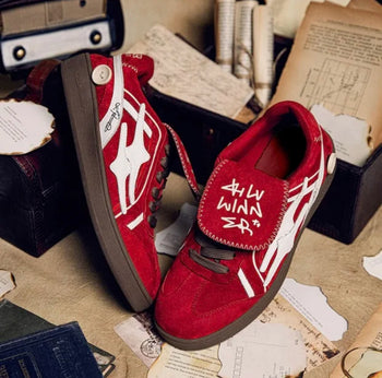 Killwinner 德訓鞋 麂皮紅絲絨