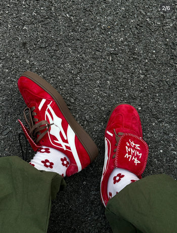 Killwinner 德訓鞋 麂皮紅絲絨