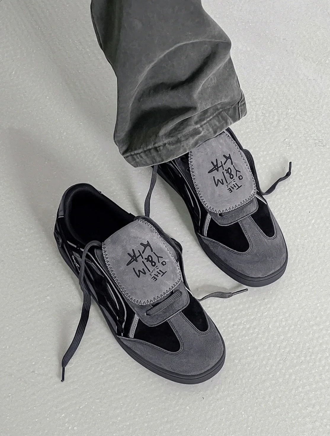 Killwinner 德訓鞋 麂皮 黑武士