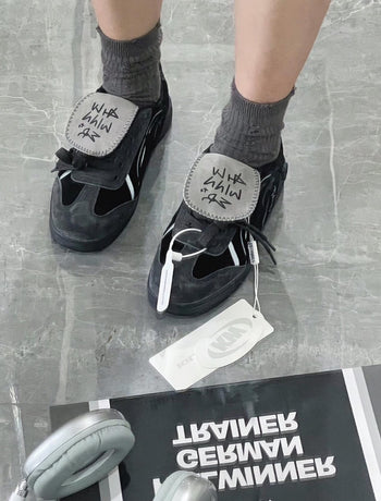 Killwinner 德訓鞋 麂皮 黑武士