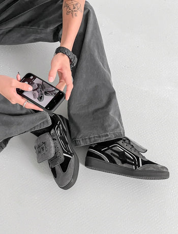 Killwinner 德訓鞋 麂皮 黑武士