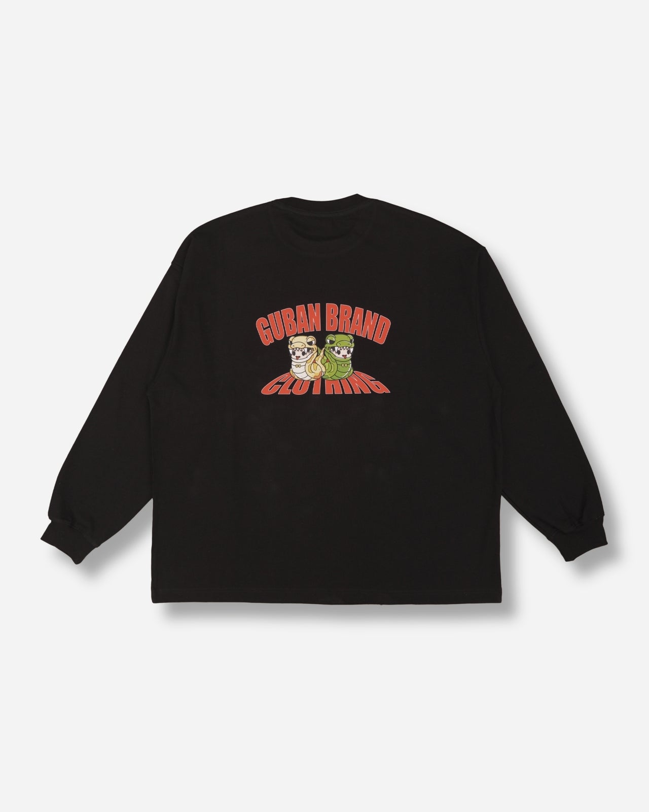 “MADE 𝗚𝘂𝗯𝗮𝗻 " 卡通 原創 305G 純棉 蛇年 重磅 長T