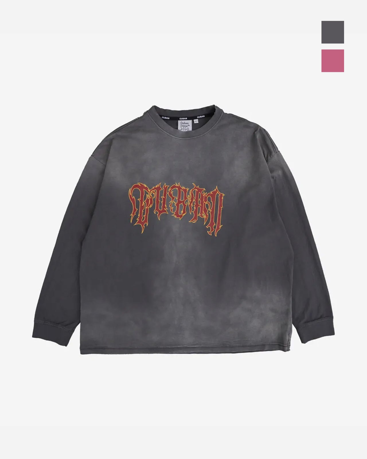 “MADE 𝗚𝘂𝗯𝗮𝗻 " 亞比 水洗 260G 情侶 長袖 街頭 長袖T