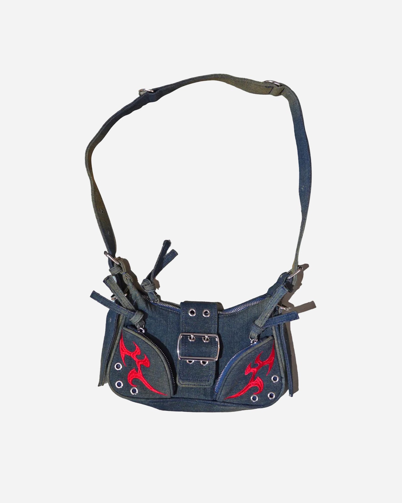 WBI 24SS EY-02 / WBI Thorn Denim Shoulder Bag