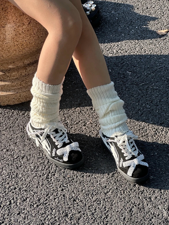 Killwinner  珍珠蕾絲 德訓鞋