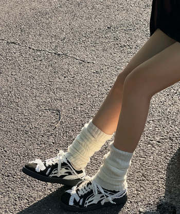 Killwinner  珍珠蕾絲 德訓鞋