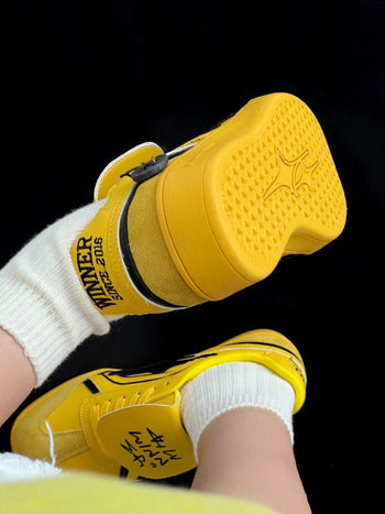 Killwinner 德訓鞋 黃色 鬼塚虎 明星同款