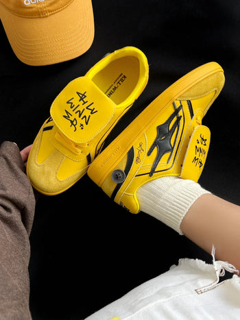 Killwinner 德訓鞋 黃色 鬼塚虎 明星同款