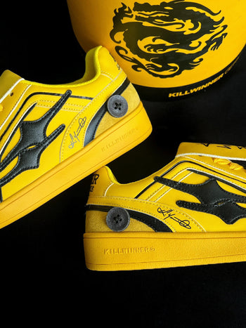 Killwinner 德訓鞋 黃色 鬼塚虎 明星同款