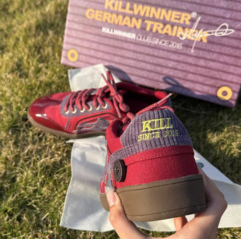 Killwinner  海棠紅 德訓鞋