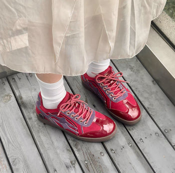 Killwinner  海棠紅 德訓鞋