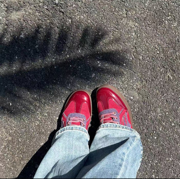 Killwinner  海棠紅 德訓鞋