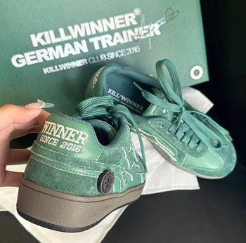 Killwinner  翠綠色 德訓鞋