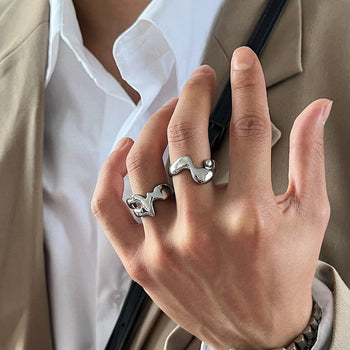 可調節戒指系列 | 小眾設計 簡約 開口 戒指