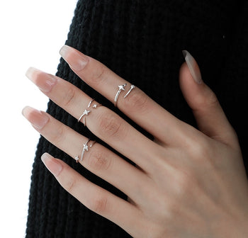 可調節戒指系列 | 小眾設計 簡約 開口 戒指