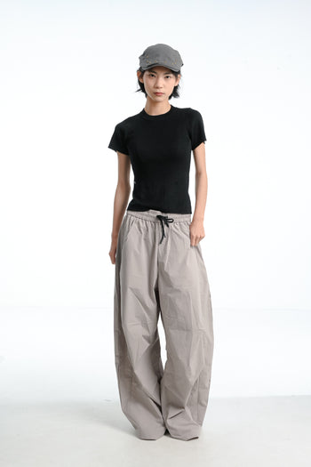 “MADE 𝗚𝘂𝗯𝗮𝗻 " 春夏 個性 露背 修身 針織 正肩短袖