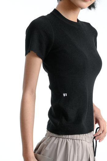 “MADE 𝗚𝘂𝗯𝗮𝗻 " 春夏 個性 露背 修身 針織 正肩短袖