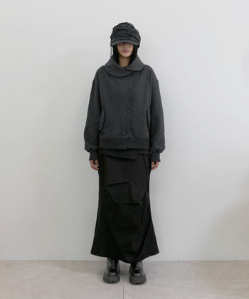 FLARE UP - Soi Draped Cap 垂褶帽 AC-F206 (灰色)