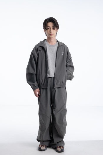 “MADE 𝗚𝘂𝗯𝗮𝗻 "  春夏 cleanfit 立領 防風 夾克 寬鬆 運動 套裝