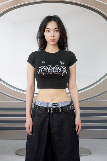 WBI 25SS SIREN-傷 / WBI  S.C.A.R. CROP TEE SCAR-01