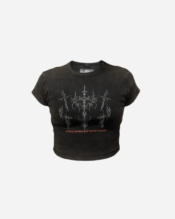 WBI 25SS SIREN-傷 / WBI  S.C.A.R. CROP TEE SCAR-02