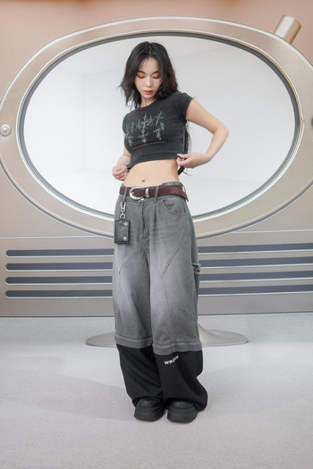 WBI 25SS SIREN-傷 / WBI  S.C.A.R. CROP TEE SCAR-02