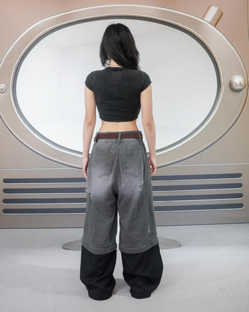 WBI 25SS SIREN-傷 / WBI  S.C.A.R. CROP TEE SCAR-02