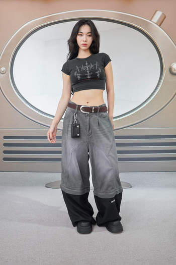 WBI 25SS SIREN-傷 / WBI  S.C.A.R. CROP TEE SCAR-02