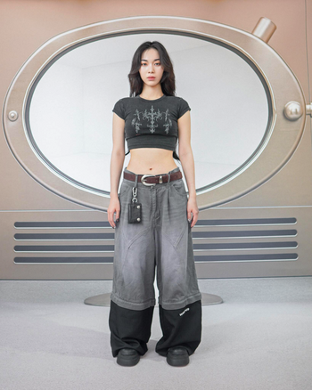 WBI 25SS SIREN-傷 / WBI  S.C.A.R. CROP TEE SCAR-02