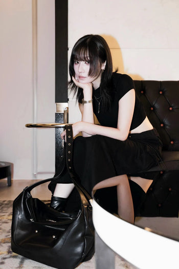 " SIMON " 卡美洛 超纖合成皮 皮革 斜跨包