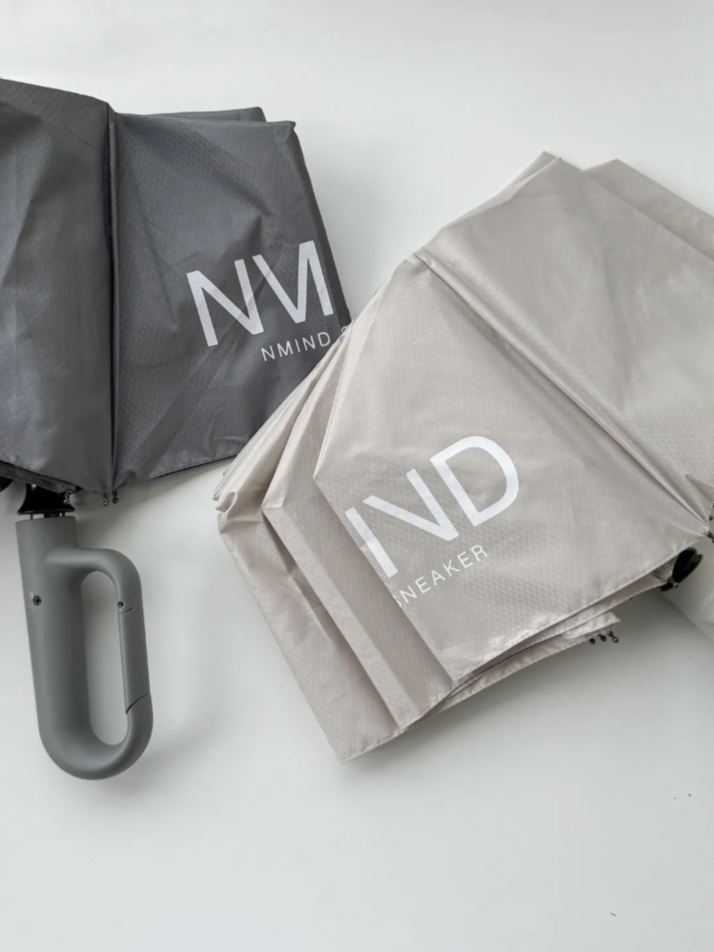 NMIND 颱風來襲也不怕☔多功能環扣自動傘