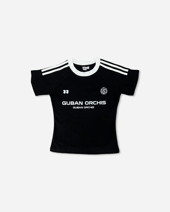 “MADE 𝗚𝘂𝗯𝗮𝗻 " 美式 條紋 撞色 修身 原創 短板 240G 上衣