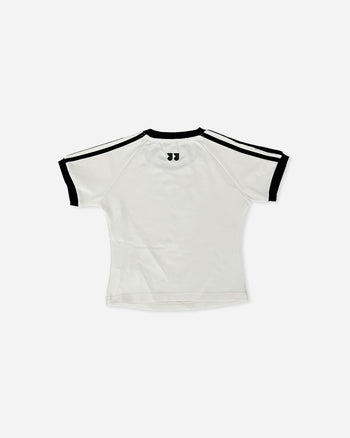 “MADE 𝗚𝘂𝗯𝗮𝗻 " 美式 條紋 撞色 修身 原創 短板 240G 上衣