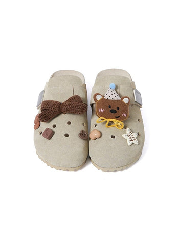 Killwinner 復古洞洞包頭懶人休閒勃肯鞋