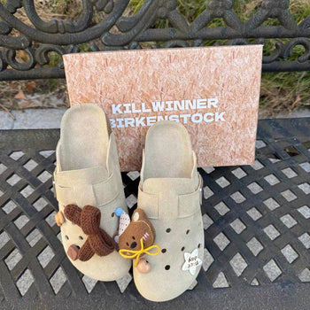 Killwinner 復古洞洞包頭懶人休閒勃肯鞋