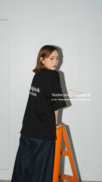 Apostle - "Wearshipholic" Slogan TEE