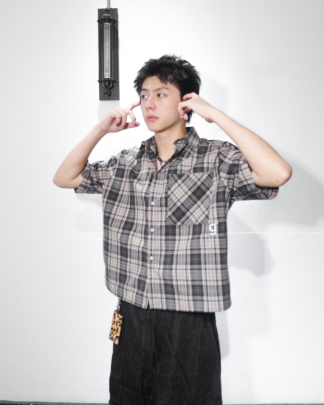 “MADE 𝗚𝘂𝗯𝗮𝗻 " 格子 BOXY 寬短 春夏 美式 襯衫